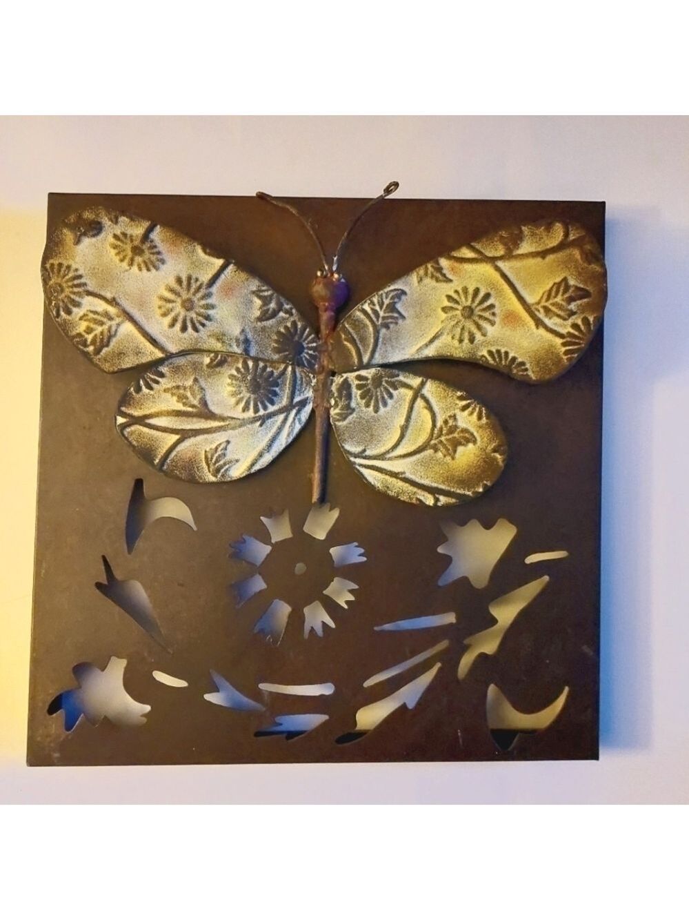 Vintage* Metal Butterfly Wall/Outdoor